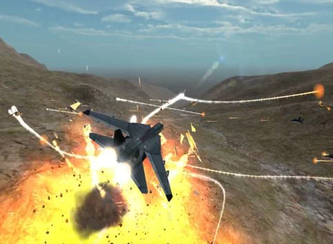 Изображение игры: Under the Radar - Fighter Jet Simulator