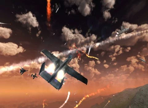 Изображение игры: Buitre Mal - Fighter Jet Simulator