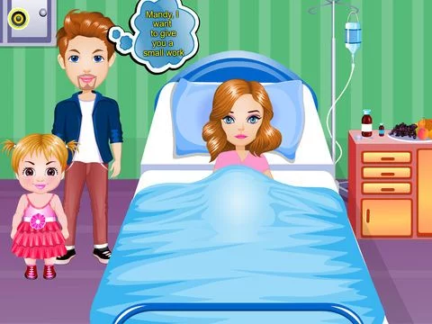 Изображение игры: Candy Baby Care