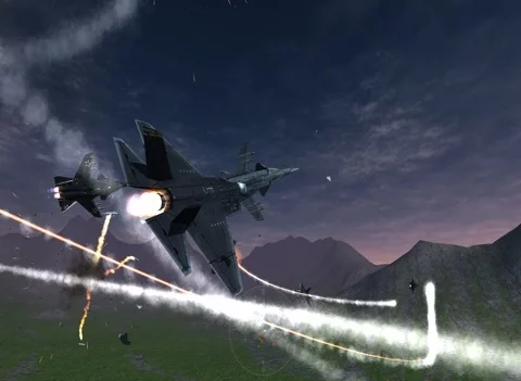 Изображение игры: Missilesers - Fighter Jet Simulator