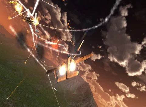 Изображение игры: Buitre Mal - Fighter Jet Simulator