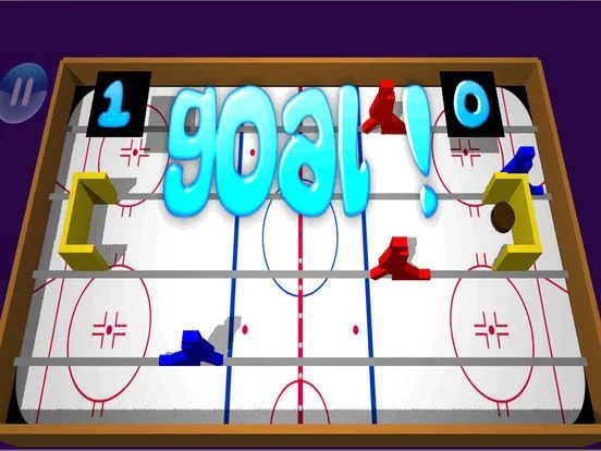 Изображение игры: Table Ice Hockey 3D Pro