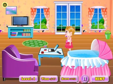 Изображение игры: Candy Baby Care