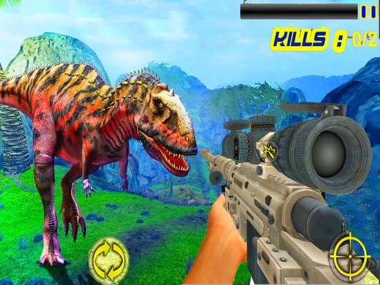 Изображение игры: Dinosaur Hunter Sniper Shooter
