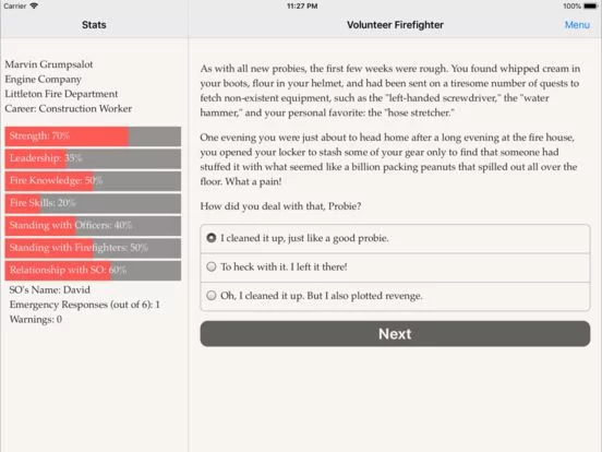 Изображение игры: The Volunteer Firefighter