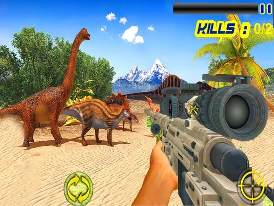 Изображение игры: Dinosaur Hunter Sniper Shooter