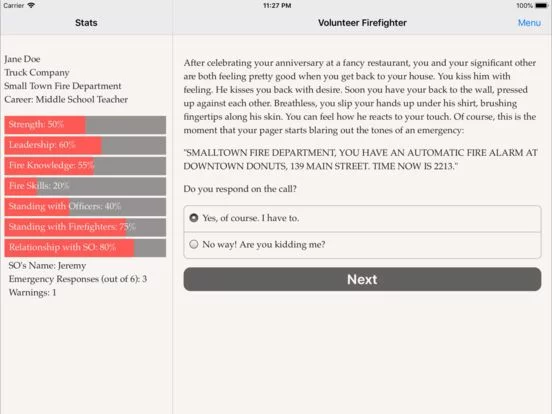 Изображение игры: The Volunteer Firefighter