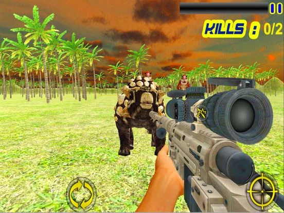 Изображение игры: Dinosaur Hunter Sniper Shooter