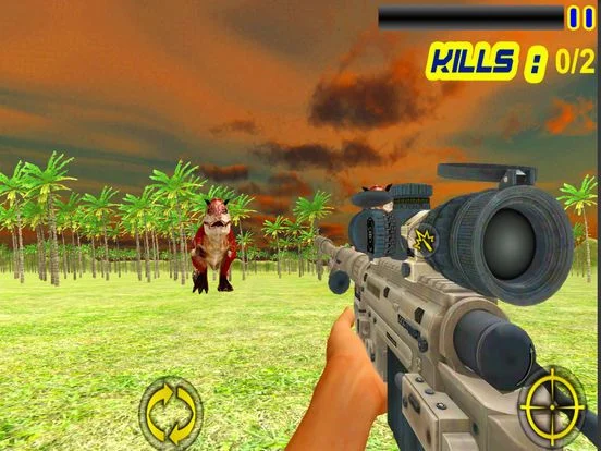Изображение игры: Dinosaur Hunter Sniper Shooter