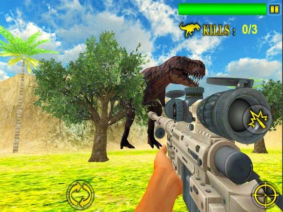 Изображение игры: Dinosaur Hunter Sniper Shooter
