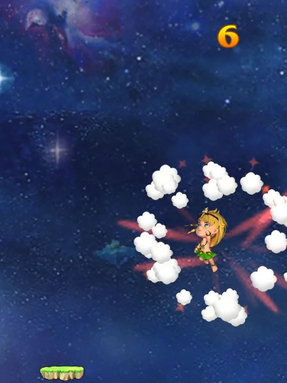 Изображение игры: Jump! Let's jumping in the sky,Mr jumper!