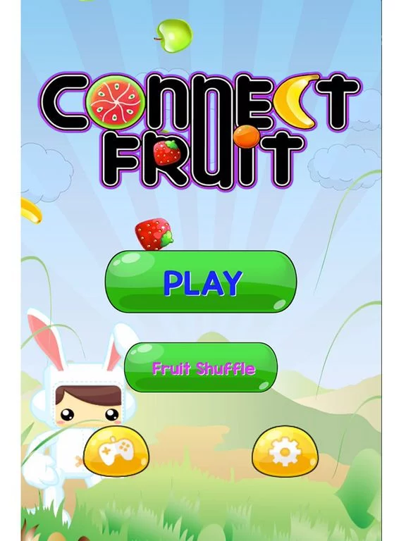 Изображение игры: Connect Fruit