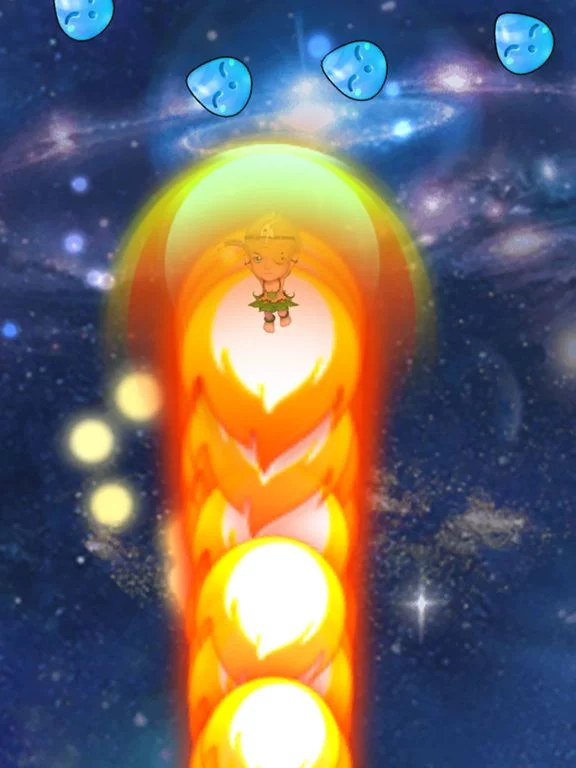 Изображение игры: Jump! Let's jumping in the sky,Mr jumper!