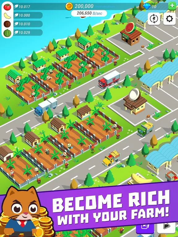 Изображение игры: Super Idle Cats - Clicker Farm