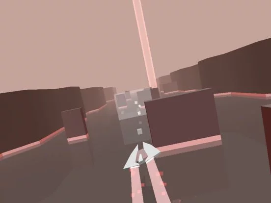 Изображение игры: Cube Field: Plane Racing Game