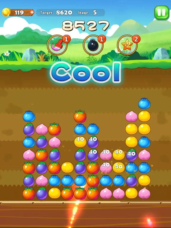 Изображение игры: Puzzle Fruit - Tap Block Games