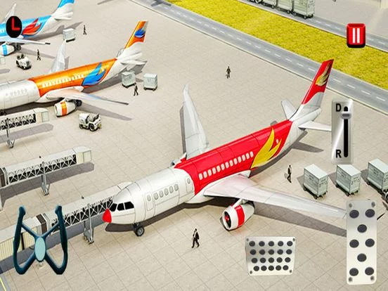 Изображение игры: Aeroplane Parking Game 2018