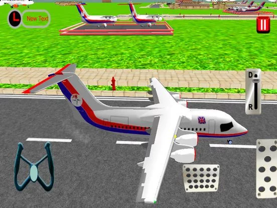 Изображение игры: Aeroplane Parking Game 2018
