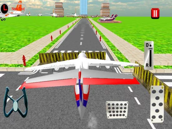 Изображение игры: Aeroplane Parking Game 2018