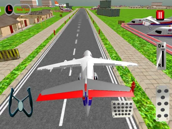 Изображение игры: Aeroplane Parking Game 2018