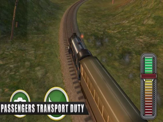 Изображение игры: Fast Train Driver Sim