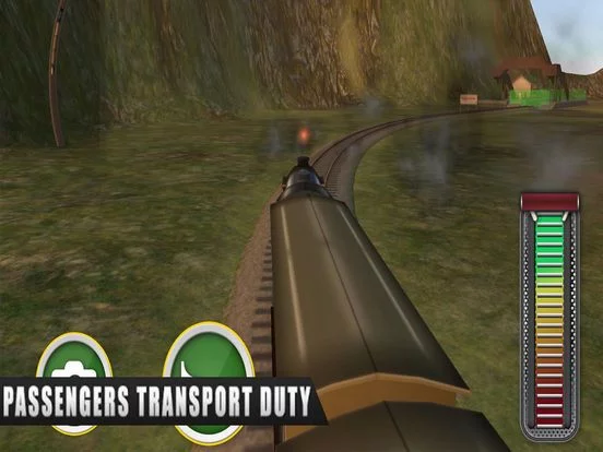 Изображение игры: Fast Train Driver Sim