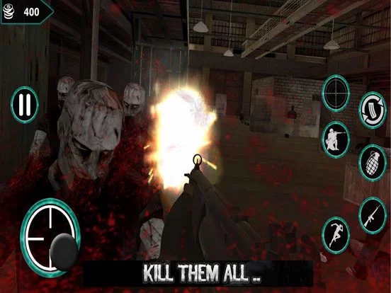 Изображение игры: Zombie Death War Shooting