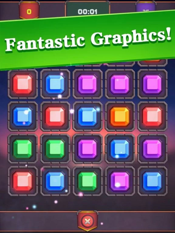 Изображение игры: Magic Gems Puzzle 2