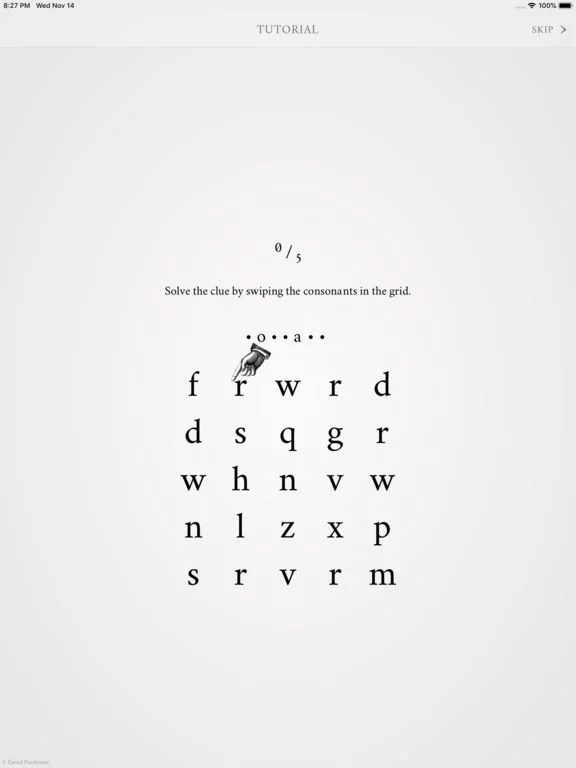 Изображение игры: Vowels