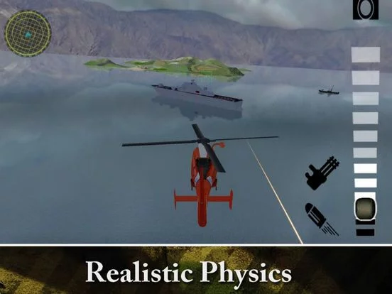 Изображение игры: Seawar Gunship Air 3D