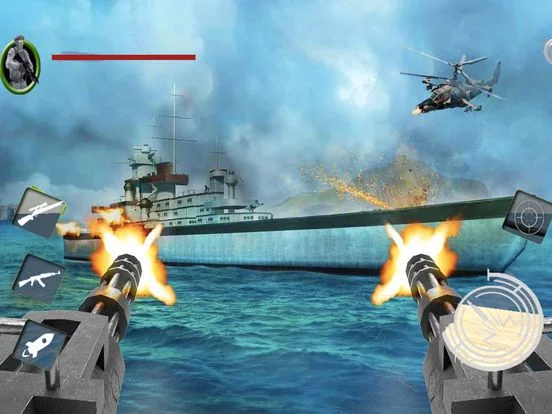 Изображение игры: Commando Navy Battleship 3D