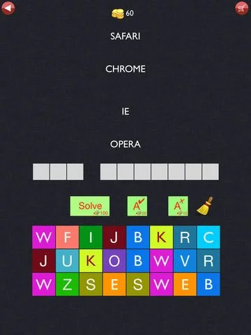 Изображение игры: 4 Clues - What's the right word puzzle