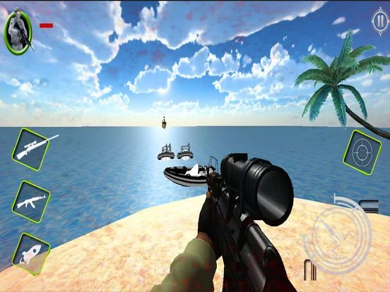 Изображение игры: Commando Navy Battleship 3D