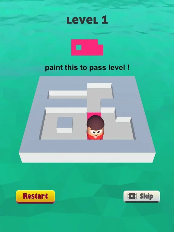 Изображение игры: Roller Color Splat!