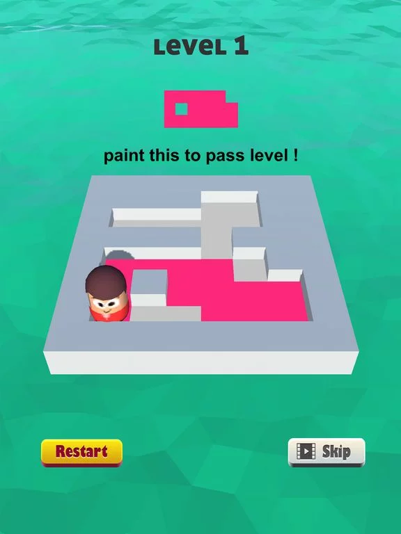 Изображение игры: Roller Color Splat!