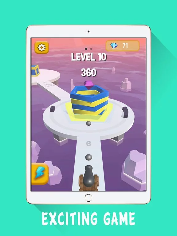 Изображение игры: Color Stack Shooter