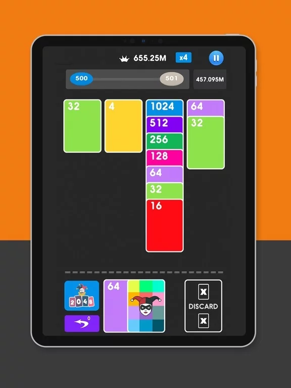 Изображение игры: Classic 2048 Merge Solitaire
