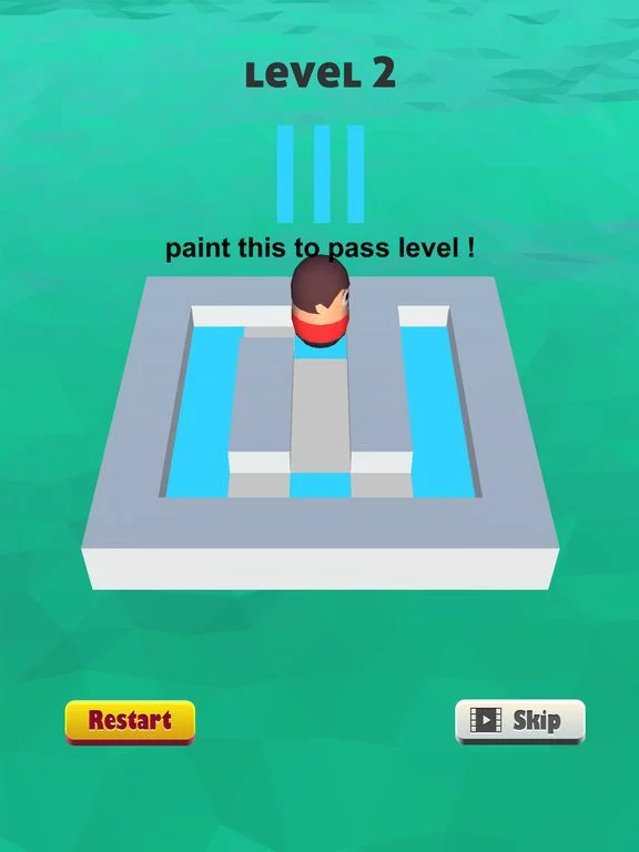 Изображение игры: Roller Color Splat!
