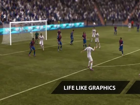 Изображение игры: Real Football Game 2017 for UEFA champions league