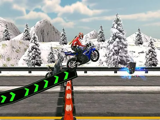Изображение игры: Bike Attack Race