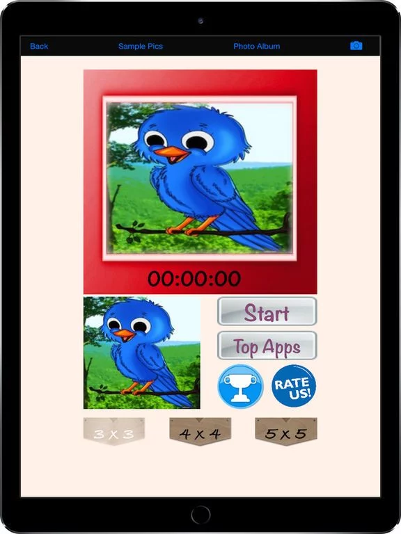 Изображение игры: Sliding Picture Puzzle: Full