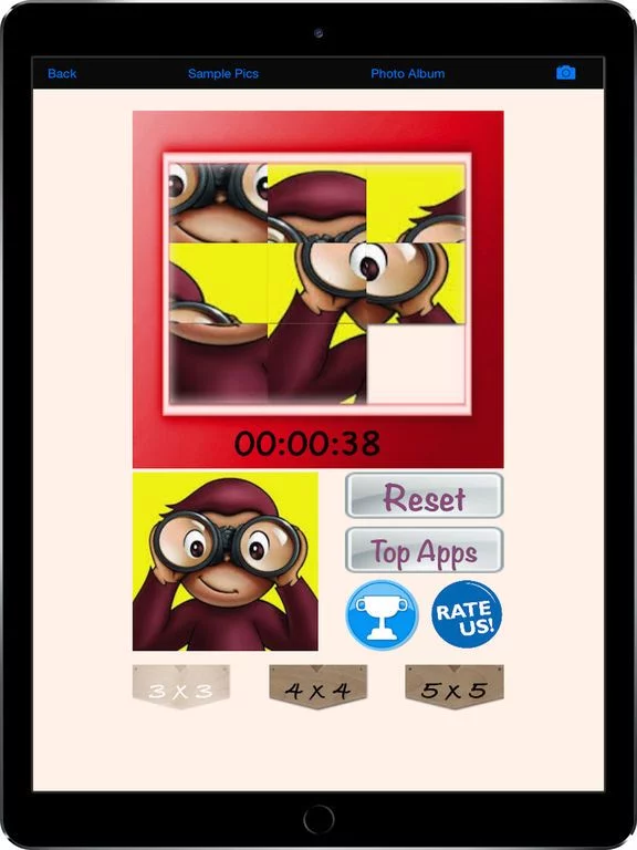 Изображение игры: Sliding Picture Puzzle: Full
