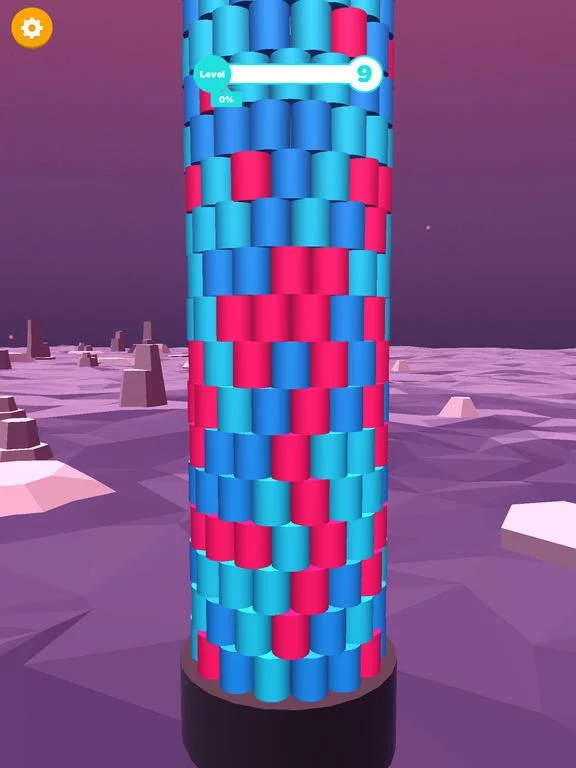 Изображение игры: Color Stack Tower