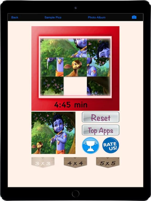 Изображение игры: Sliding Picture Puzzle: Full