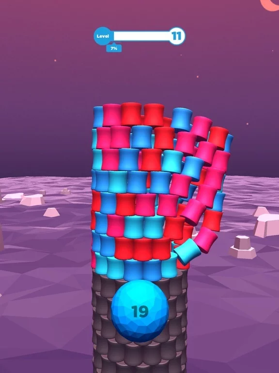 Изображение игры: Color Stack Tower