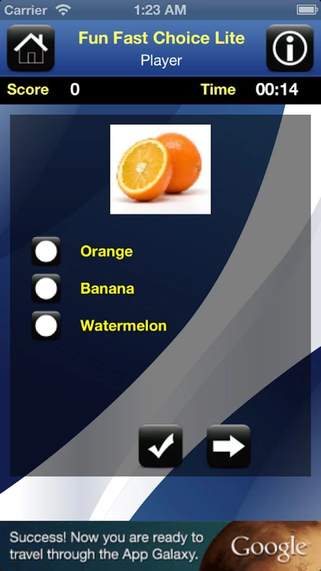 Изображение игры: Fun Fruits Choices Lite