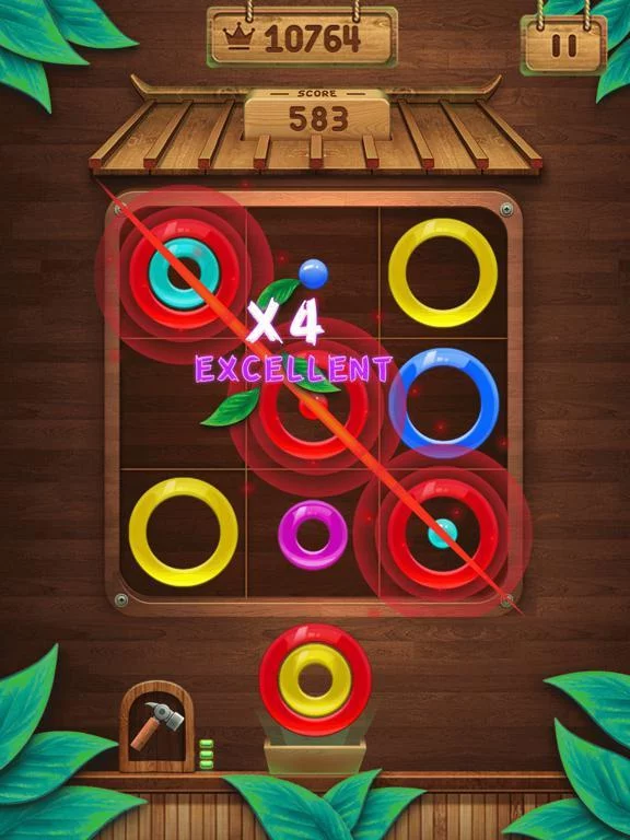 Изображение игры: Circles Puzzle Game