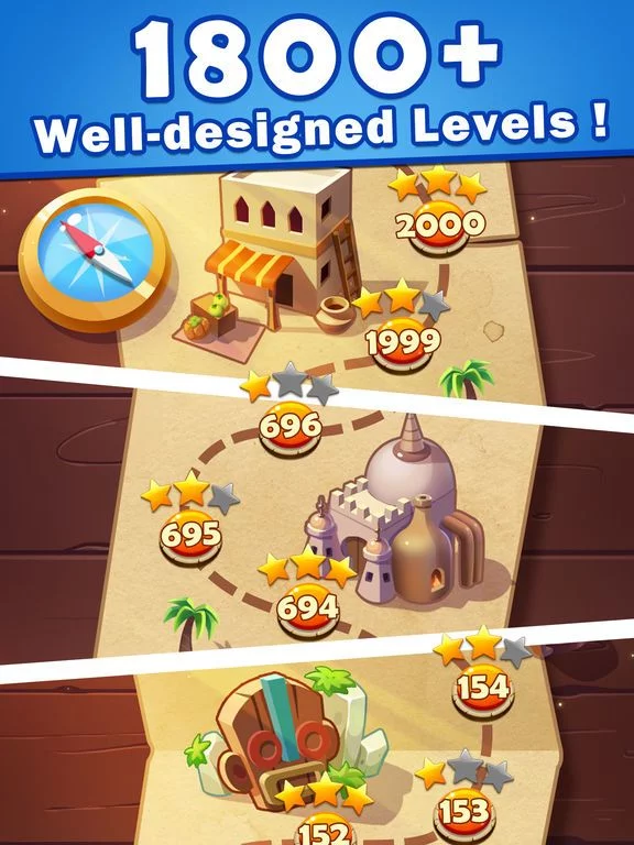 Изображение игры: Jewel Adventure - Match 3 Game