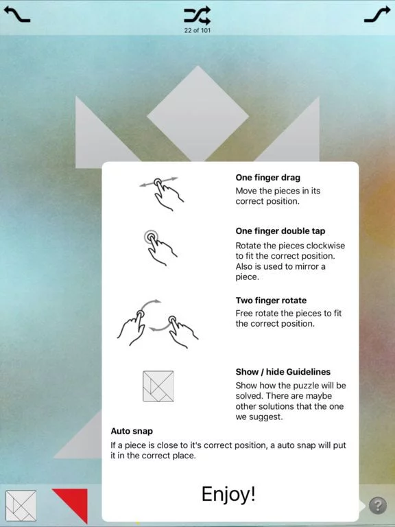 Изображение игры: 101 Tangrams