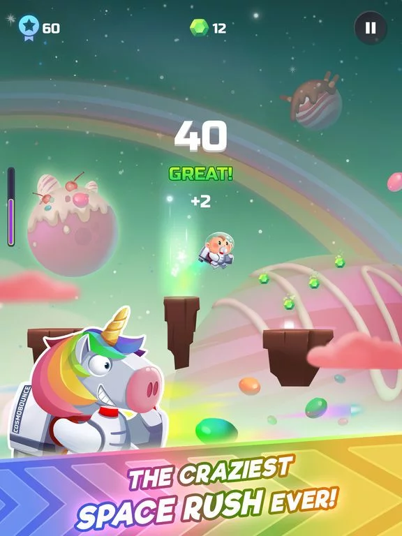 Изображение игры: Cosmo Bounce